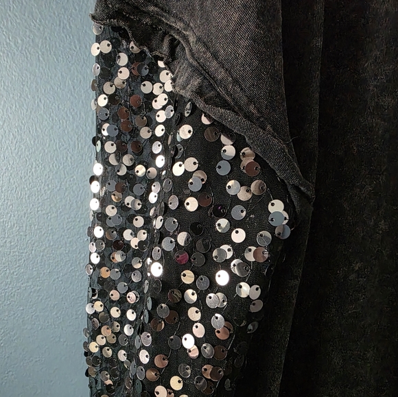 NWT Free People Twofer Sequin Top - Picture 3 of 4